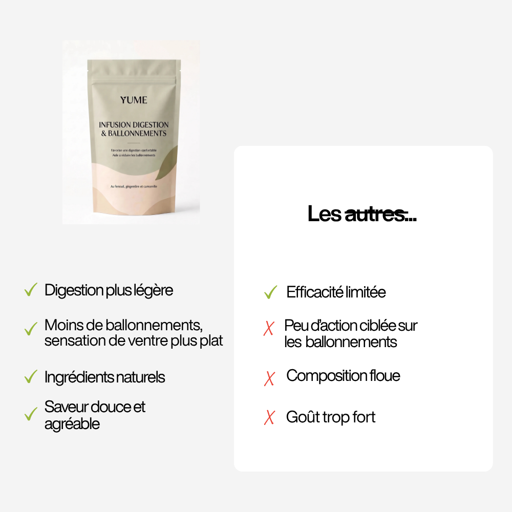 Infusion Naturelle Digestion et Ballonnements